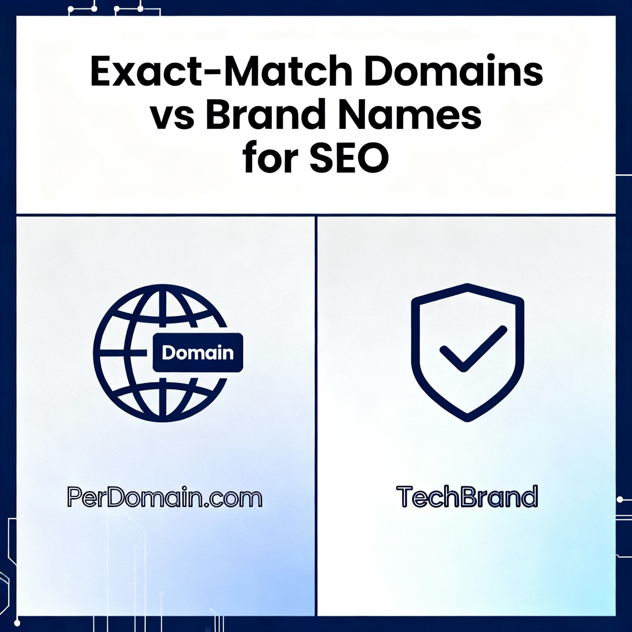 Exact Match Domains vs. Brand Names: Which is Better for SEO in 2025?
